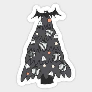 Goth Christmas Sticker